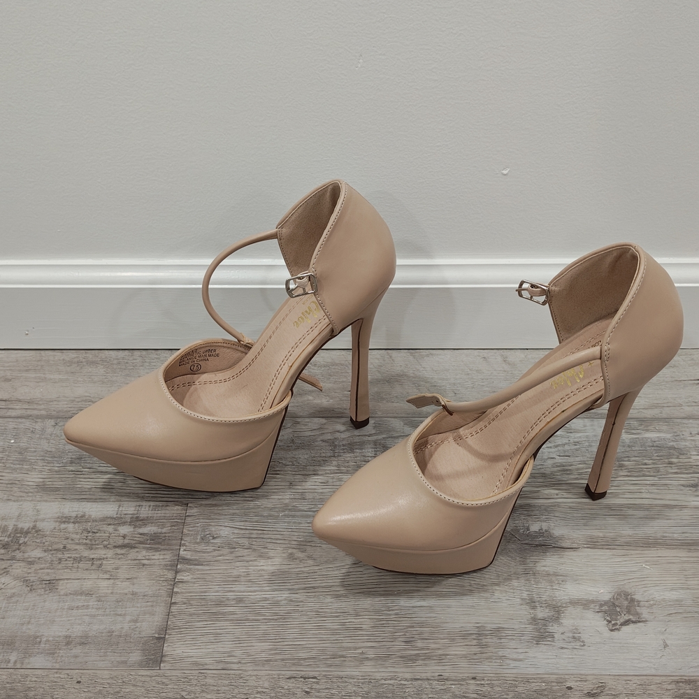 Elegant Nude High Heels